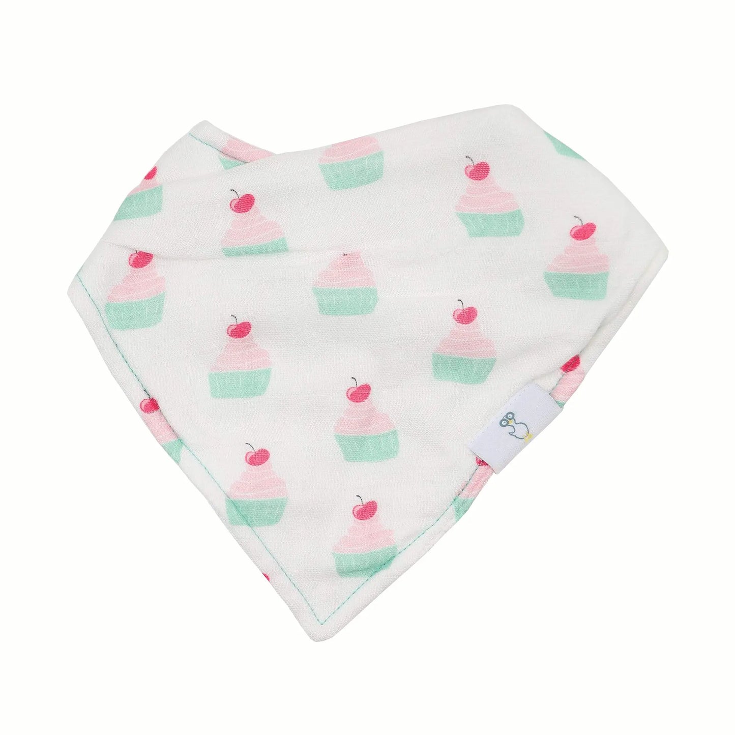 Muffin And Cupcake Two Pack Muslin And Terry Cloth Bib Set Goosewaddle® | Newborn Baby Blankets Toys Teethers Bibs & More