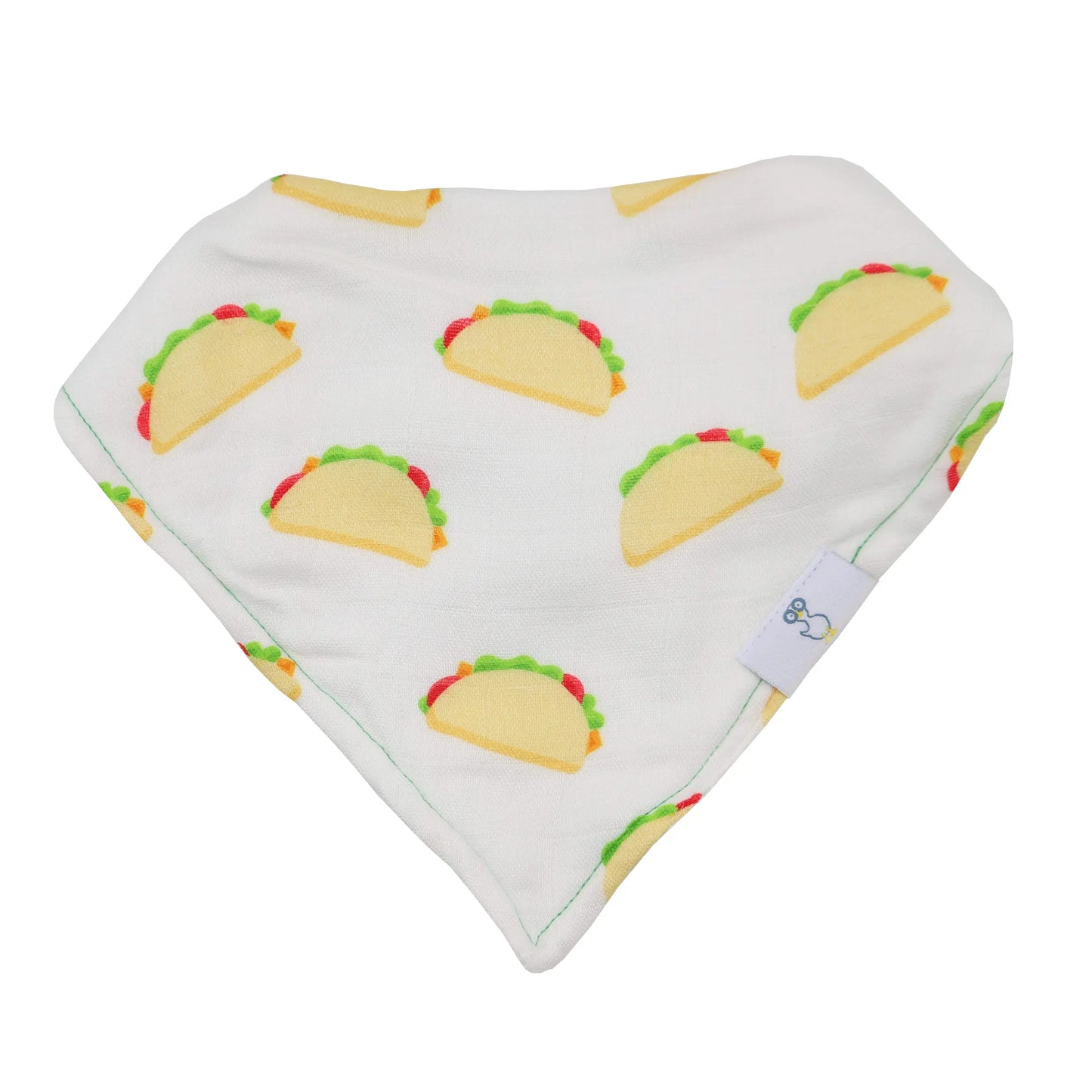 Taco Tuesday and Taco Two Pack Muslin and Terry Cloth Bib Set for Babies Goosewaddle® | Newborn Baby Blankets Toys Teethers Bibs & More