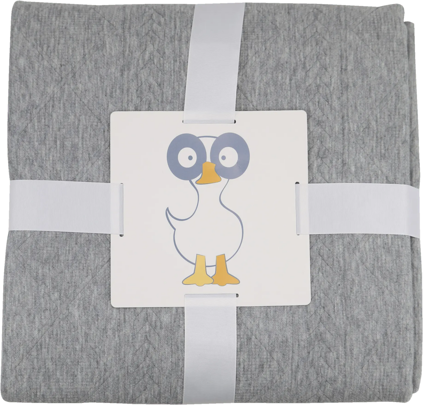 Gray 50 Inch by 60 Inch Full Size Knit Throw Blanket Goosewaddle® | Newborn Baby Blankets Toys Teethers Bibs & More