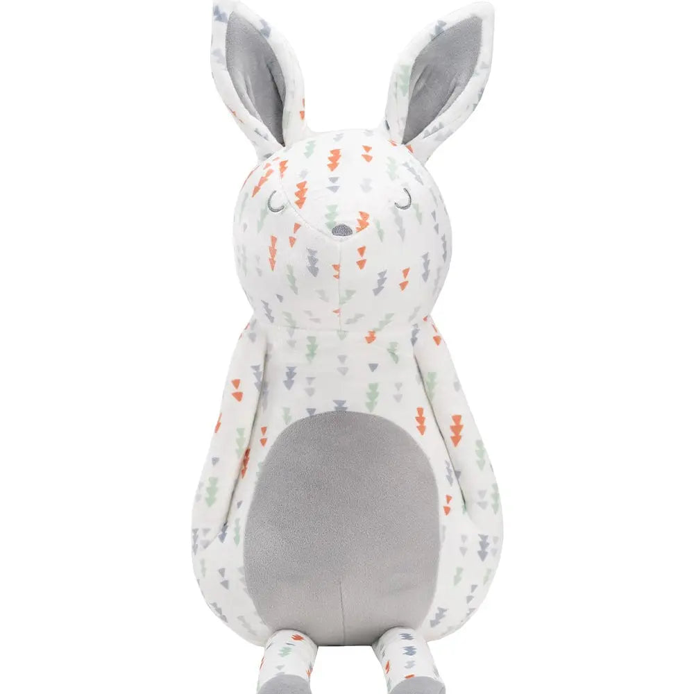 Luna Bunny Gray Super Soft Plush Rabbit for Nursery Goosewaddle® | Newborn Baby Blankets Toys Teethers Bibs & More