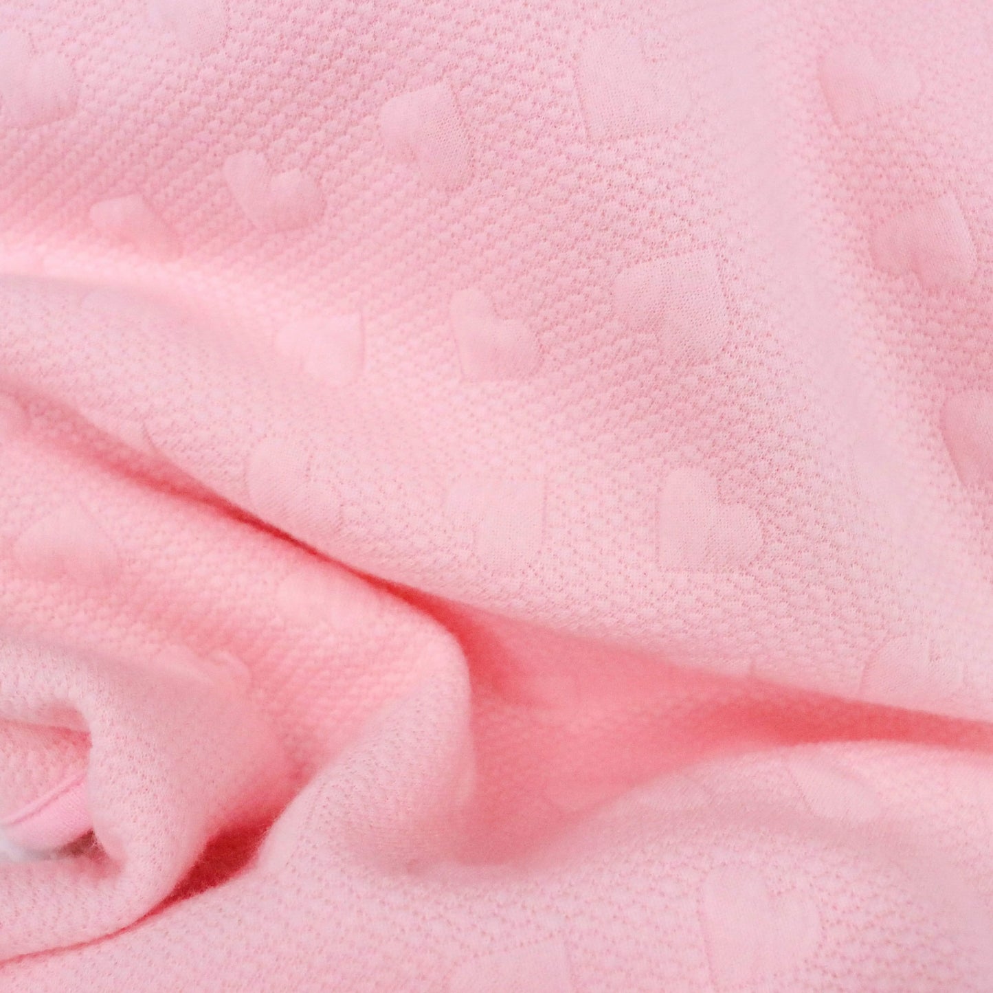 Pink Knit Baby Blanket for Newborns Soft and Cozy Nursery Essential.