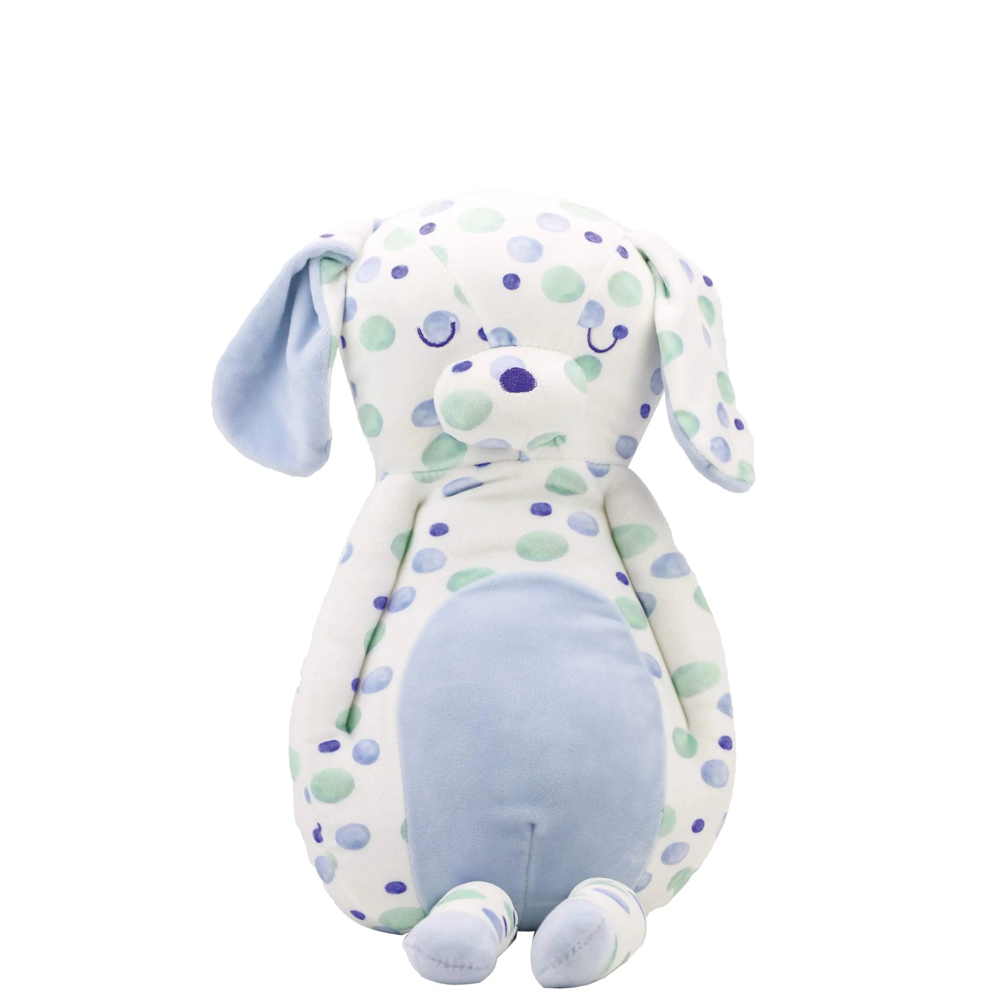 Oxford Puppy Blue Super Soft Plush Snuggle Buddy 15 Inch Goosewaddle® | Newborn Baby Blankets Toys Teethers Bibs & More