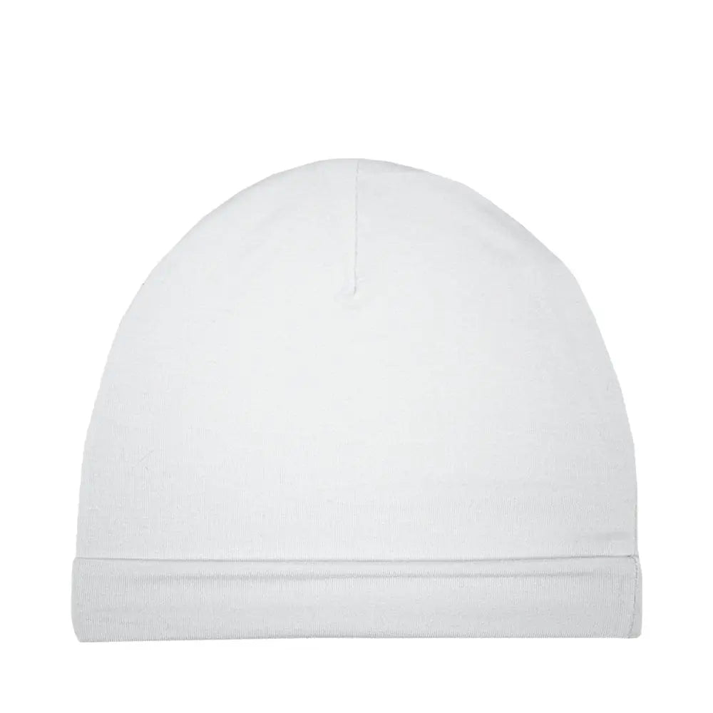 Gray Baby Beanie Made from Silky Soft Bamboo Fabric for Ultimate Comfort.