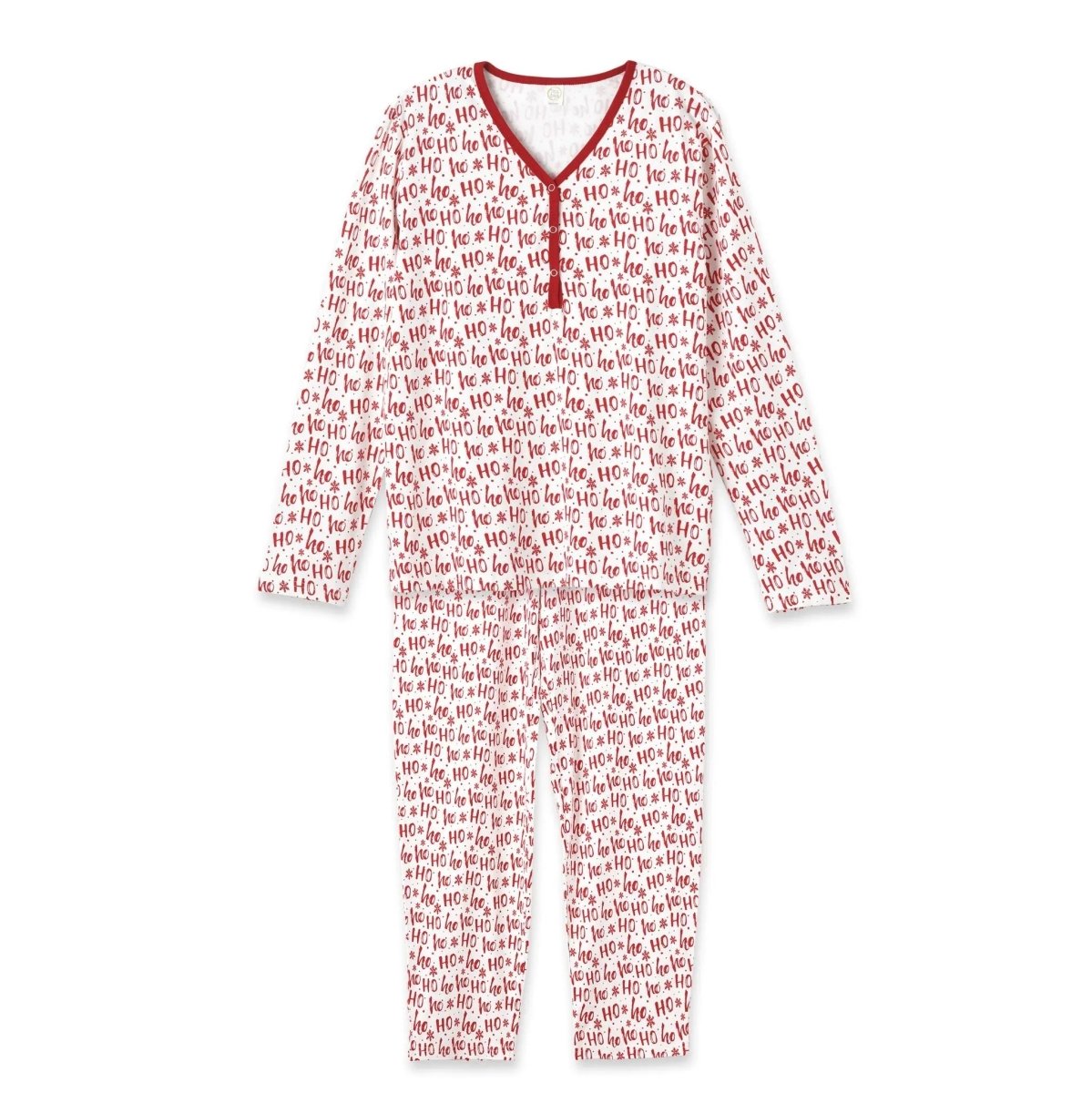 Tesa Babe Ho Ho Ho Christmas Bamboo Pajama Set for Women Cozy - Everetts Place Boutique -