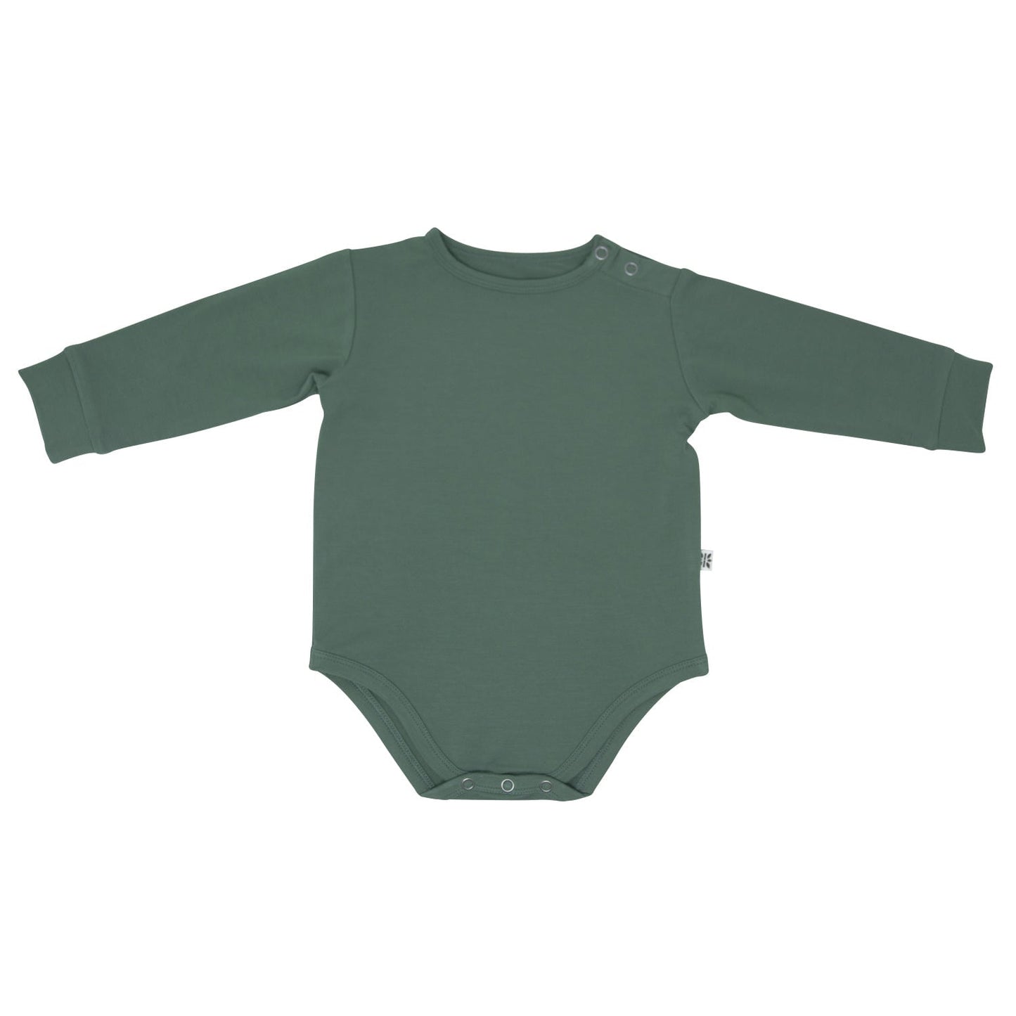 Hunter Green Baby Long Sleeve Bodysuit Snap Closure Sweet Bamboo Everetts Place: Online Boutique