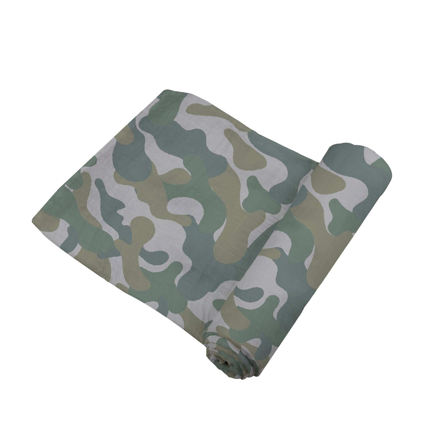 Hunters Camo Swaddle Soft Bamboo Muslin Multi Use Blanket Newcastle Classics