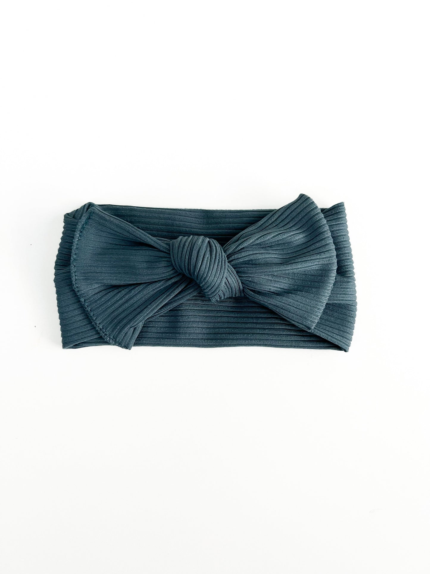 River Bow Headwrap for Baby Girls Soft Ribbed Knit Little Mae & Co Everetts Place: Online Boutique