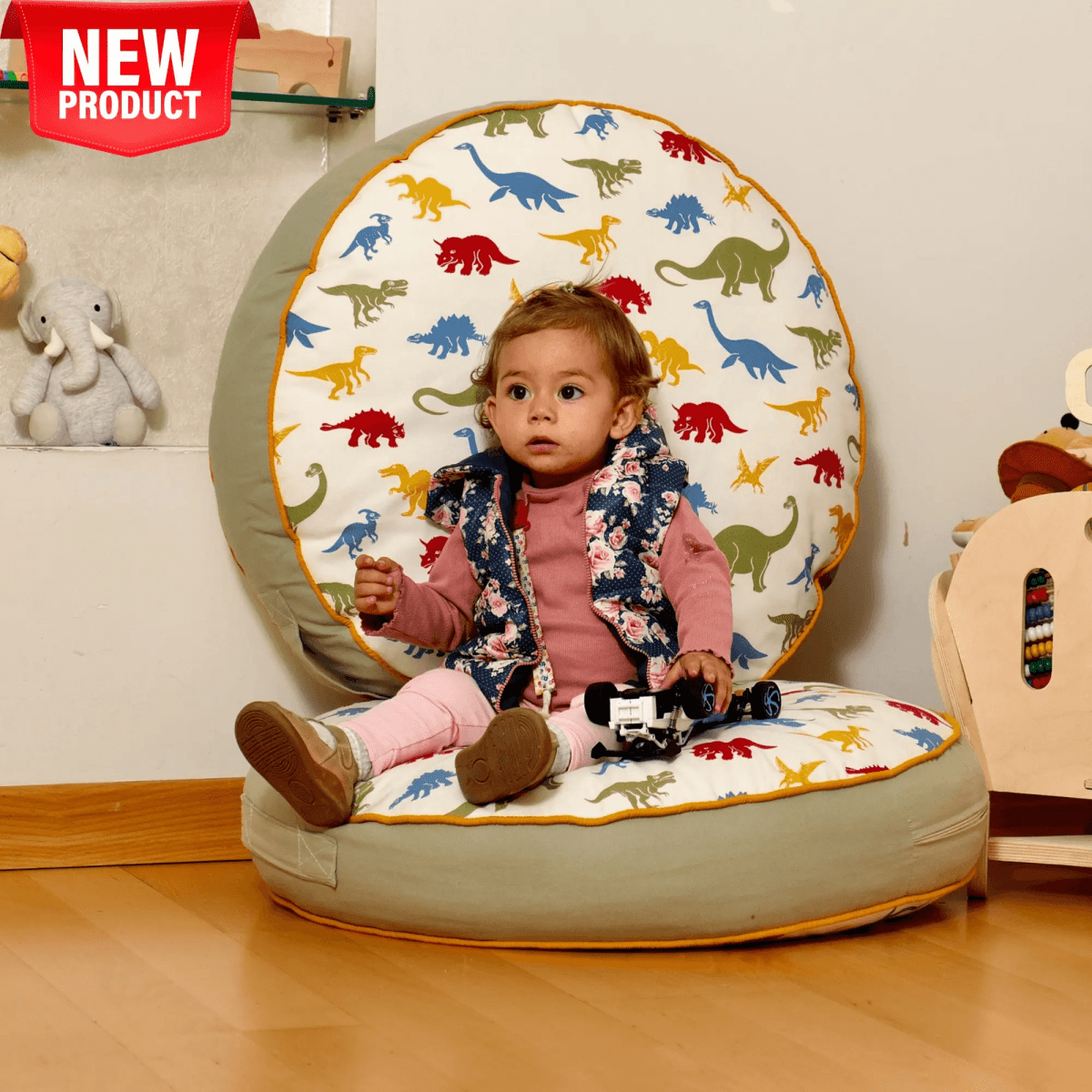 Kidodido Kids Floor Pillow Montessori Play Mat Large Toddler Cushion - Everetts Place Boutique -