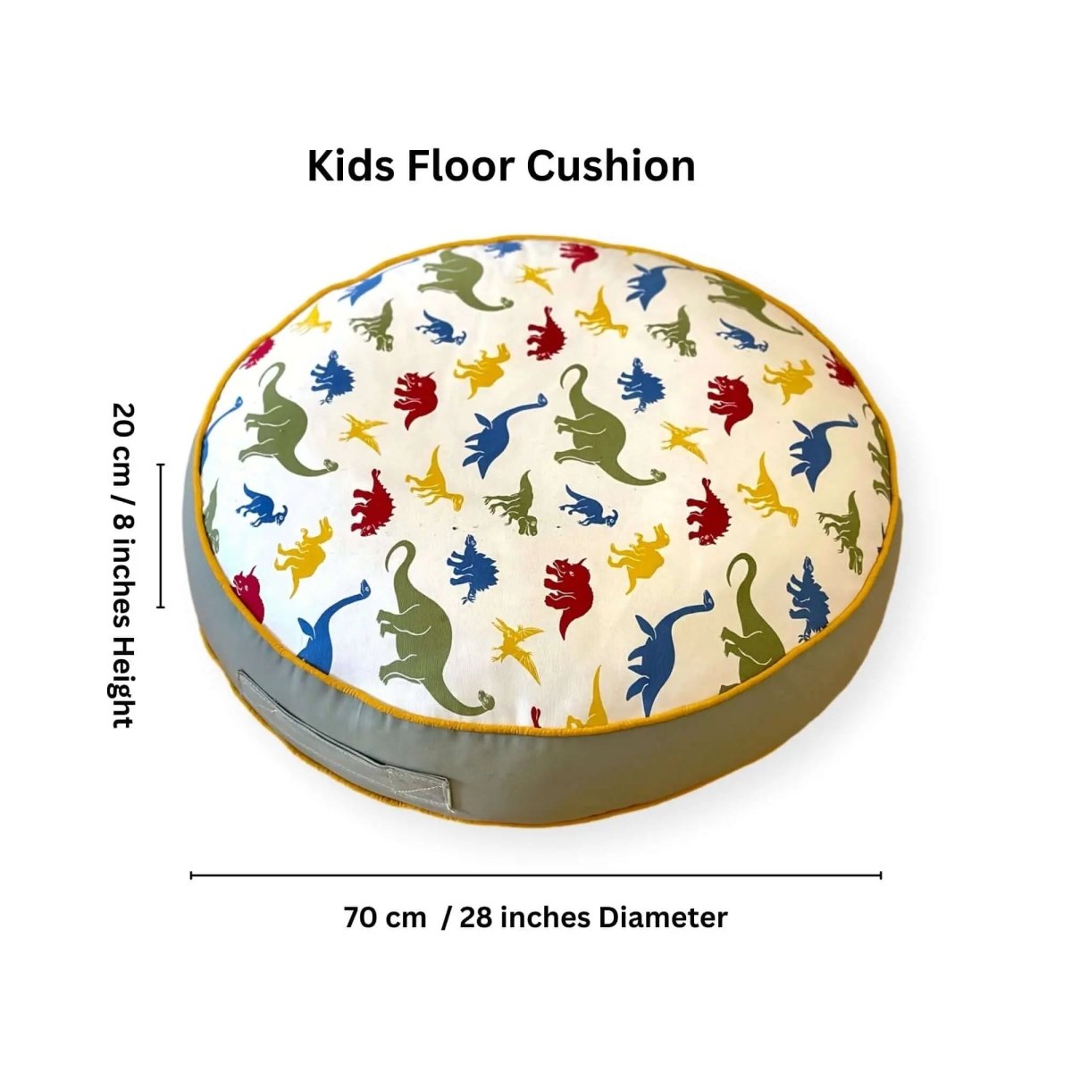 Kids Floor Pillow Montessori Play Mat Large Toddler Cushion - Everetts Place Boutique -