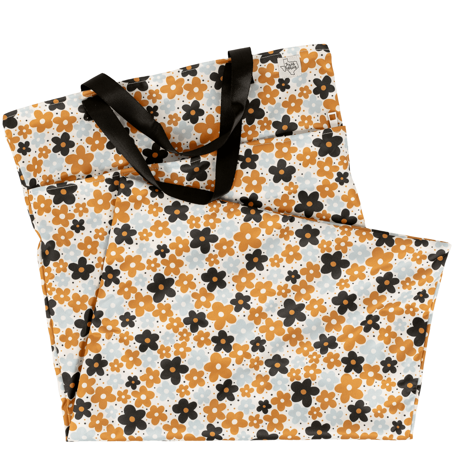 Large Hanging Wet Bags with Dual Pockets for Cloth Diapers Clothing and Pool Toys Texas Tushies