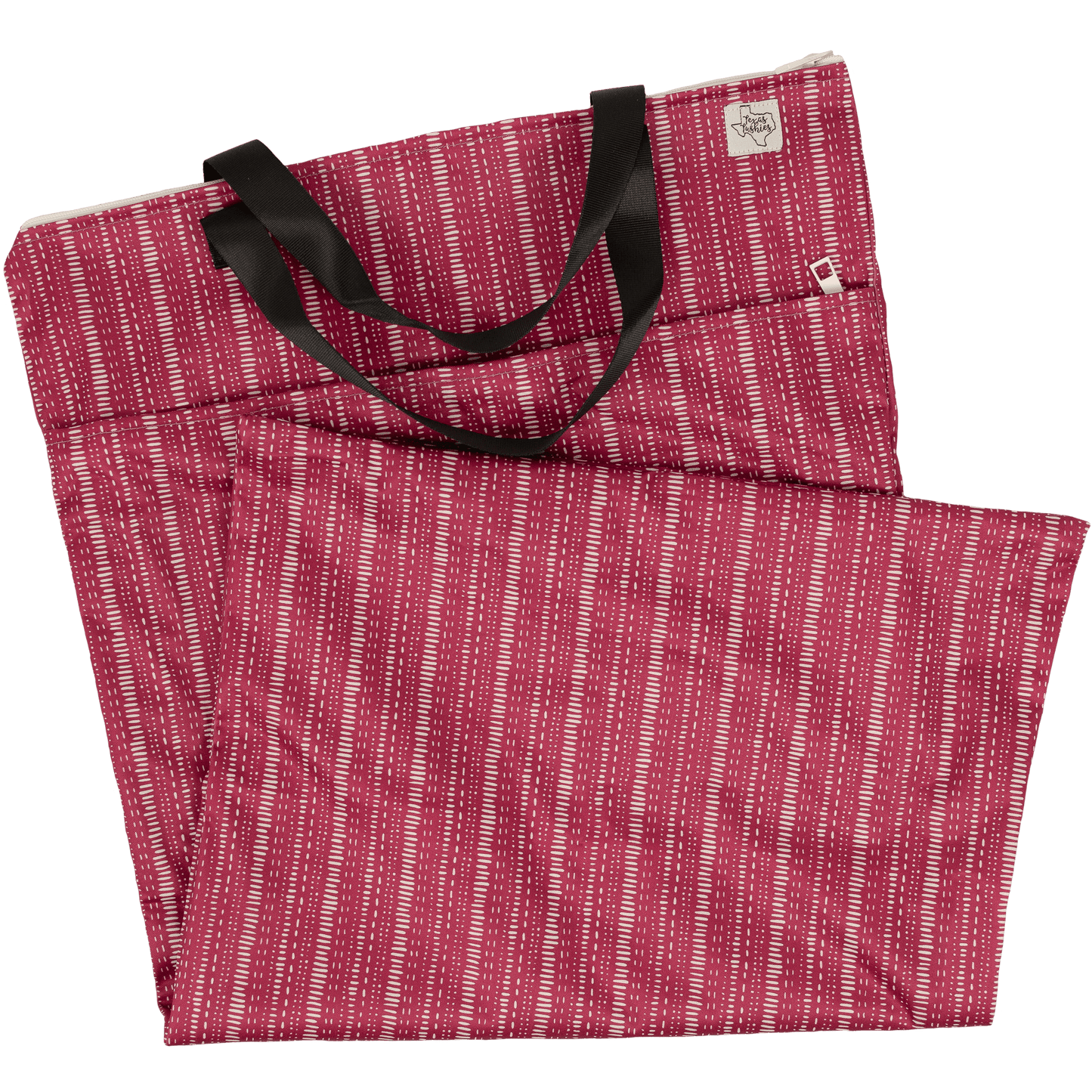 Large Hanging Wet Bags with Dual Pockets for Cloth Diapers Clothing and Pool Toys Texas Tushies