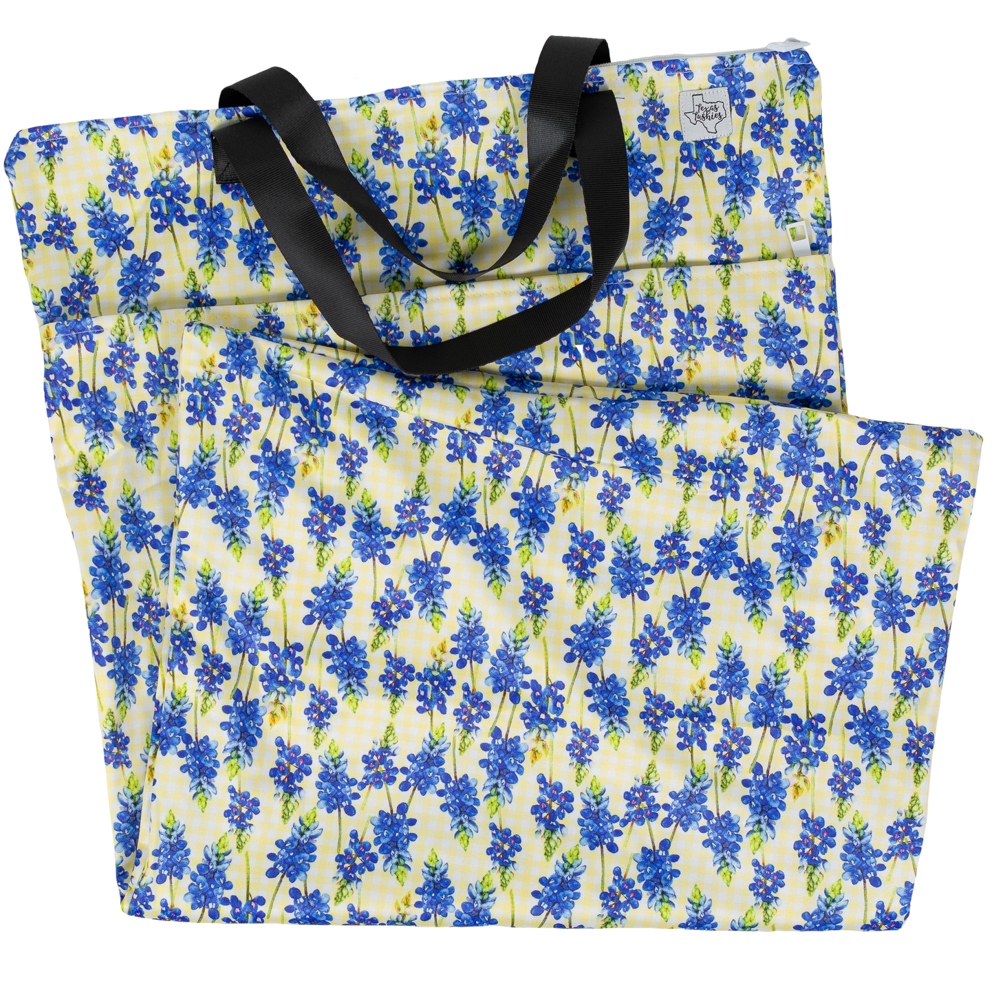 Large Hanging Wet Bags with Dual Pockets for Cloth Diapers Clothing and Pool Toys Texas Tushies