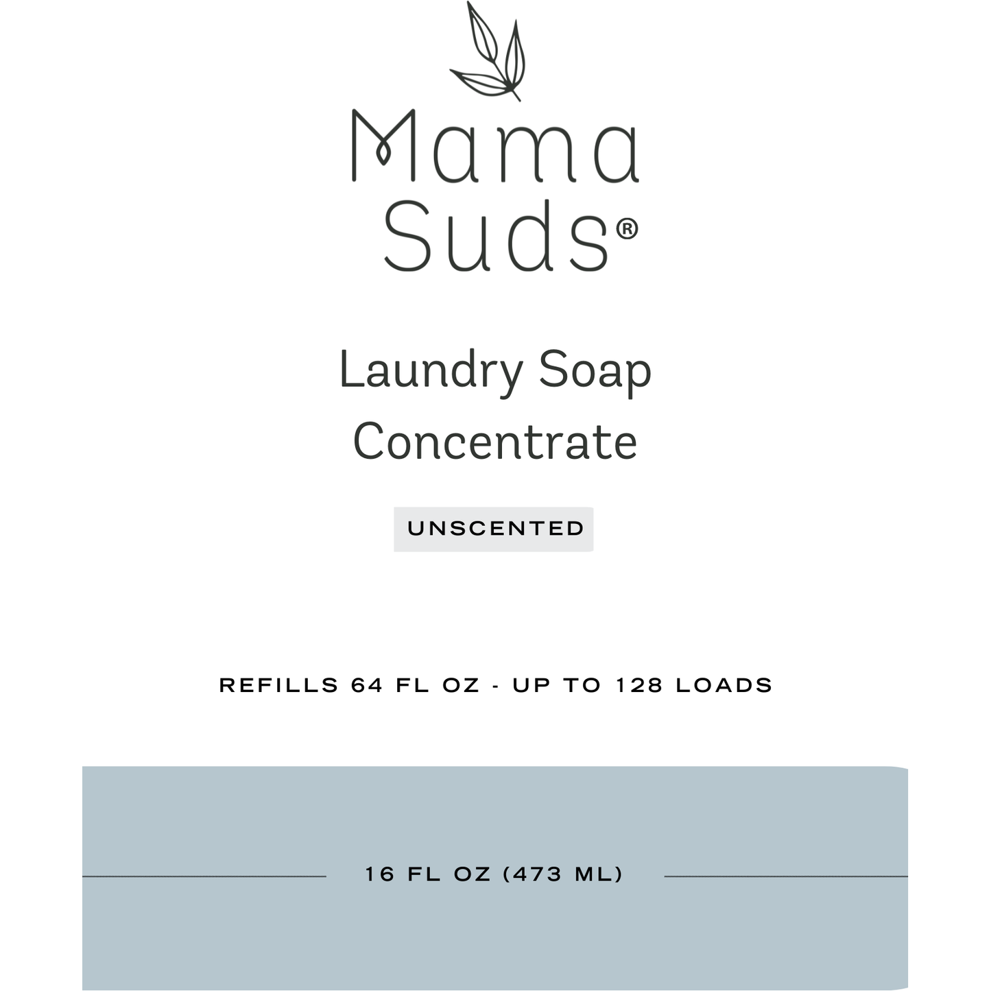 Laundry Soap Concentrate Pouch Refill with Essential Oils for Eco Friendly Cleaning MamaSuds
