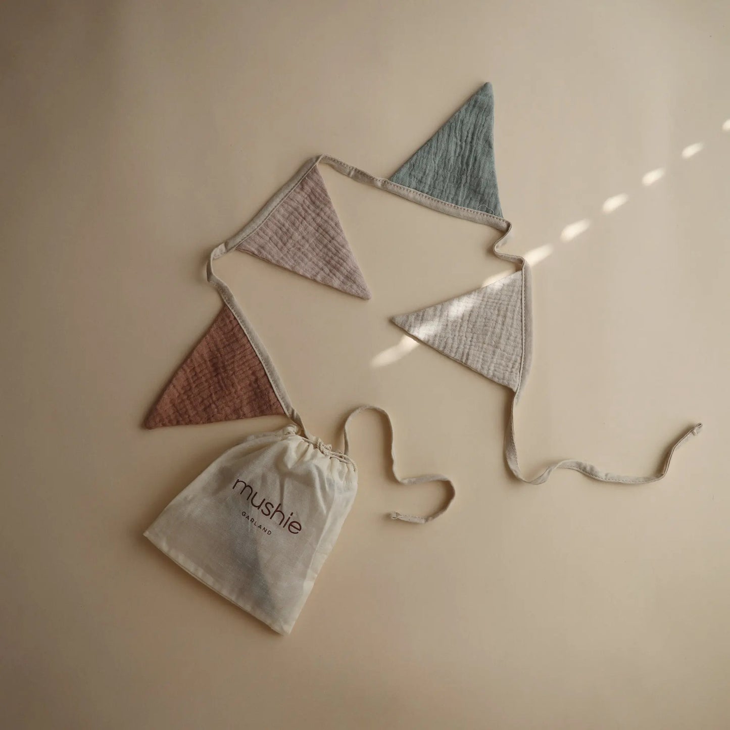Baby Garland Soft Playful Nursery Decor Gender Neutral Colors Mushie