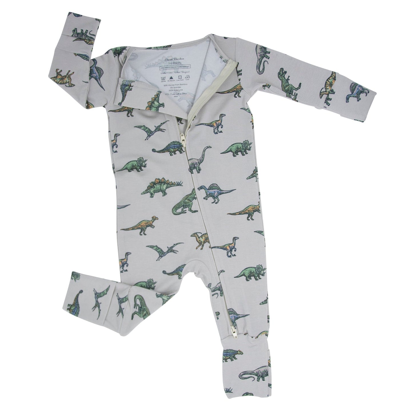 Sweet Bamboo Legendary Convertible Baby Romper With Two Way Zip Sweet Bamboo Everetts Place: Online Boutique