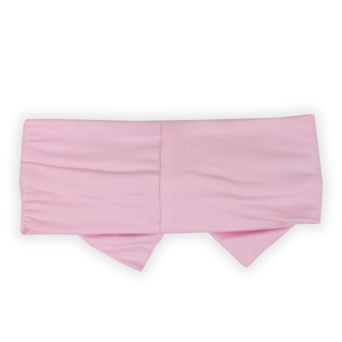 Light Pink Baby Headband Soft Stretchy Breathable Fabric.