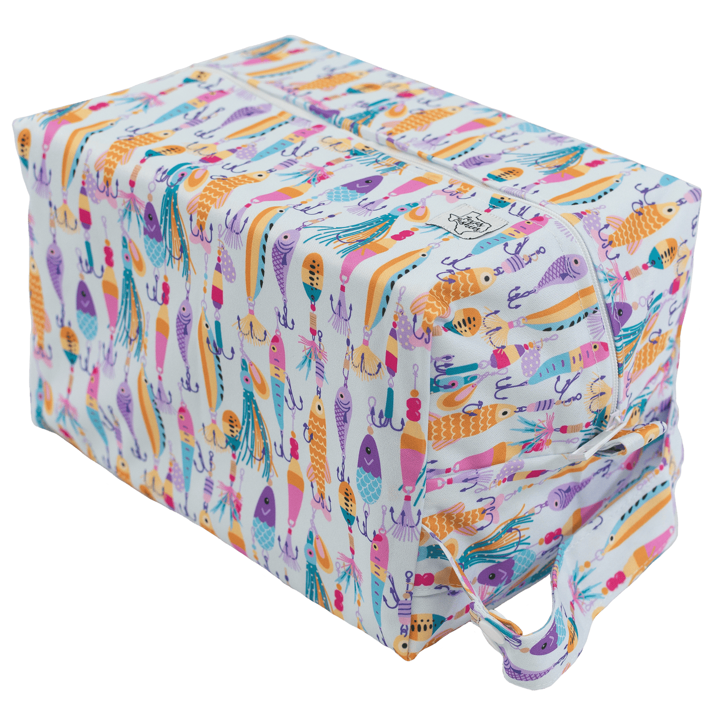 Lilac Lures Diaper Pod With Zipper Handle For 8 To 12 Diapers Texas Tushies