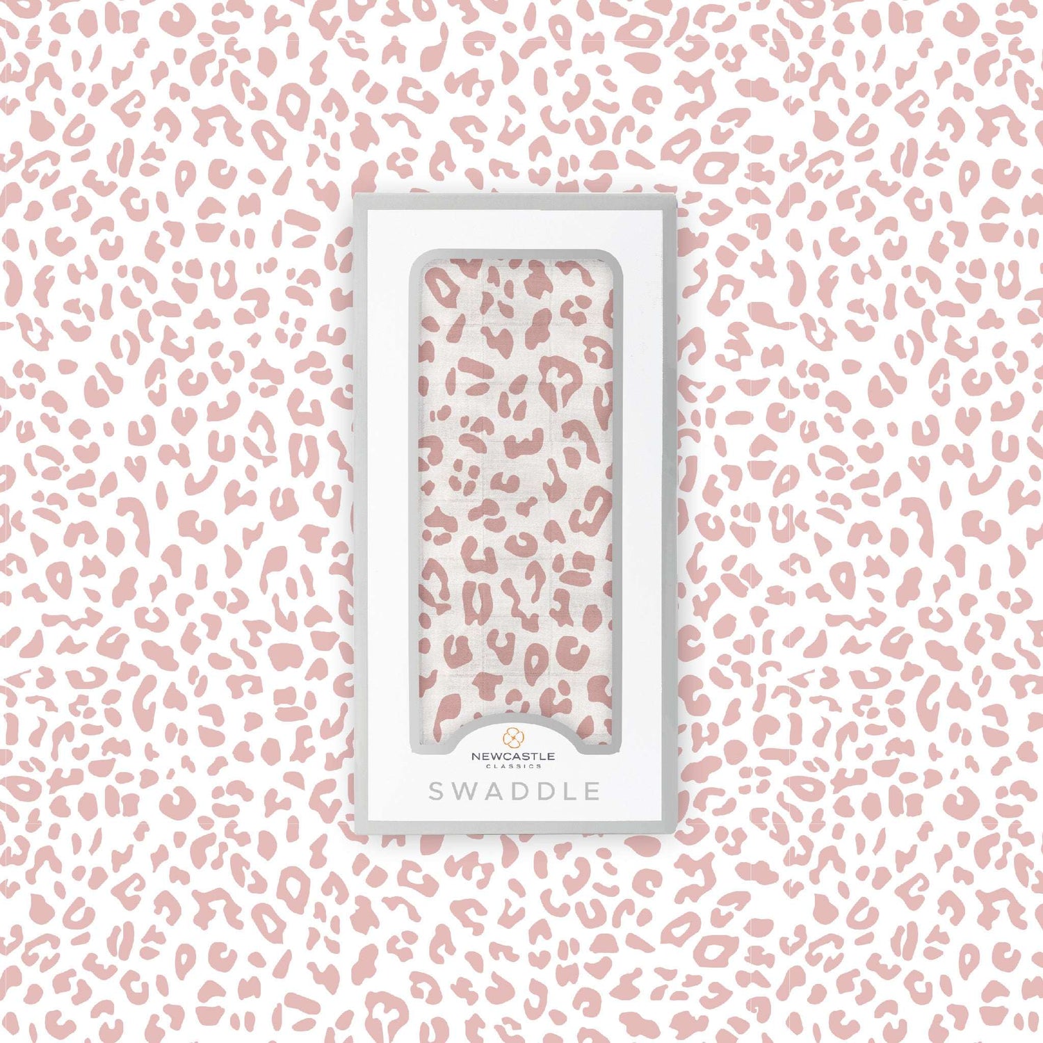 Newcastle Classics Little Leopard Baby Swaddle with Soft Breathable Bamboo Muslin - Baby & Toddler > Swaddling & Receiving Blankets > Swaddling Blankets Bamboo Swaddle