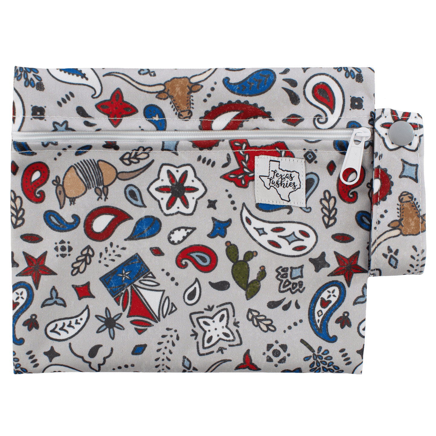 Lone Star Mini Wet Bag Cute Handy 6 By 7 Inches With 6 Inch Handle Texas Tushies