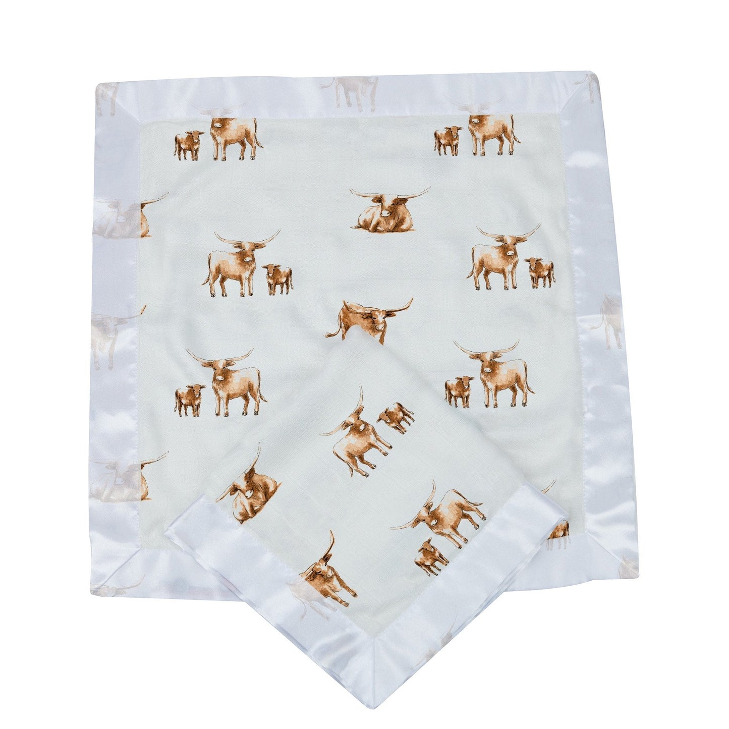 Longhorn Newcastle Blankie Security Blanket for Comfort and Cuddles Newcastle Classics