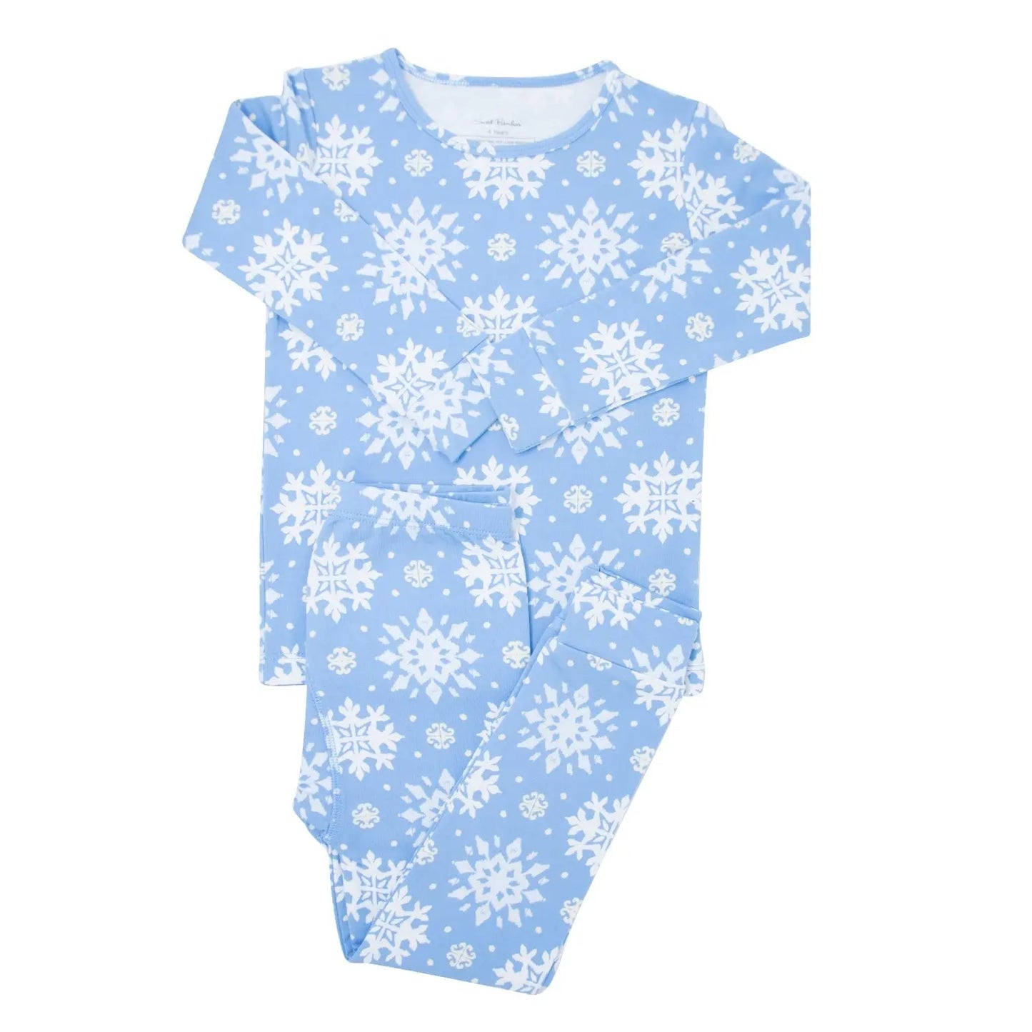 Luxaboo Big Kid Pajama Soft Cotton French Terry Sleepwear for Comfort and Warmth Sweet Bamboo