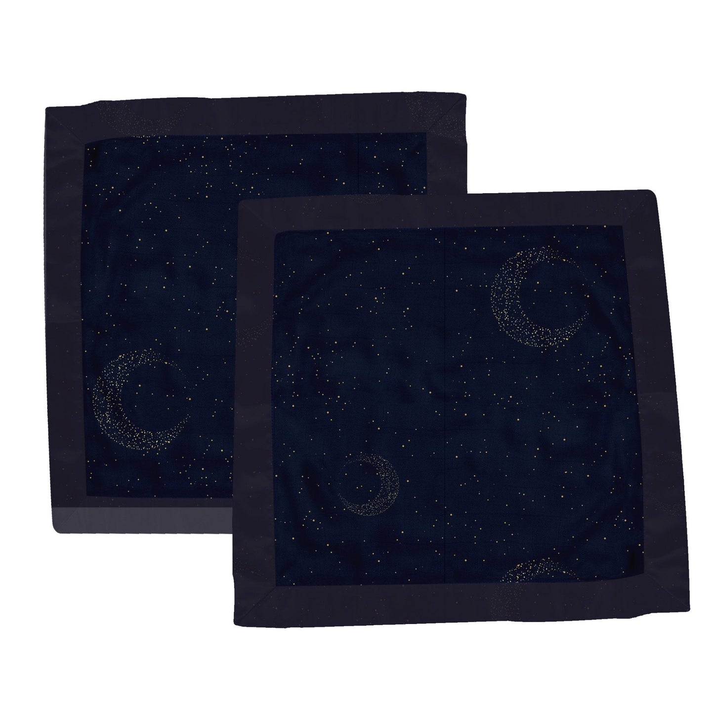 Midnight Moon Bamboo Muslin Security Baby Blankie Newcastle Classics