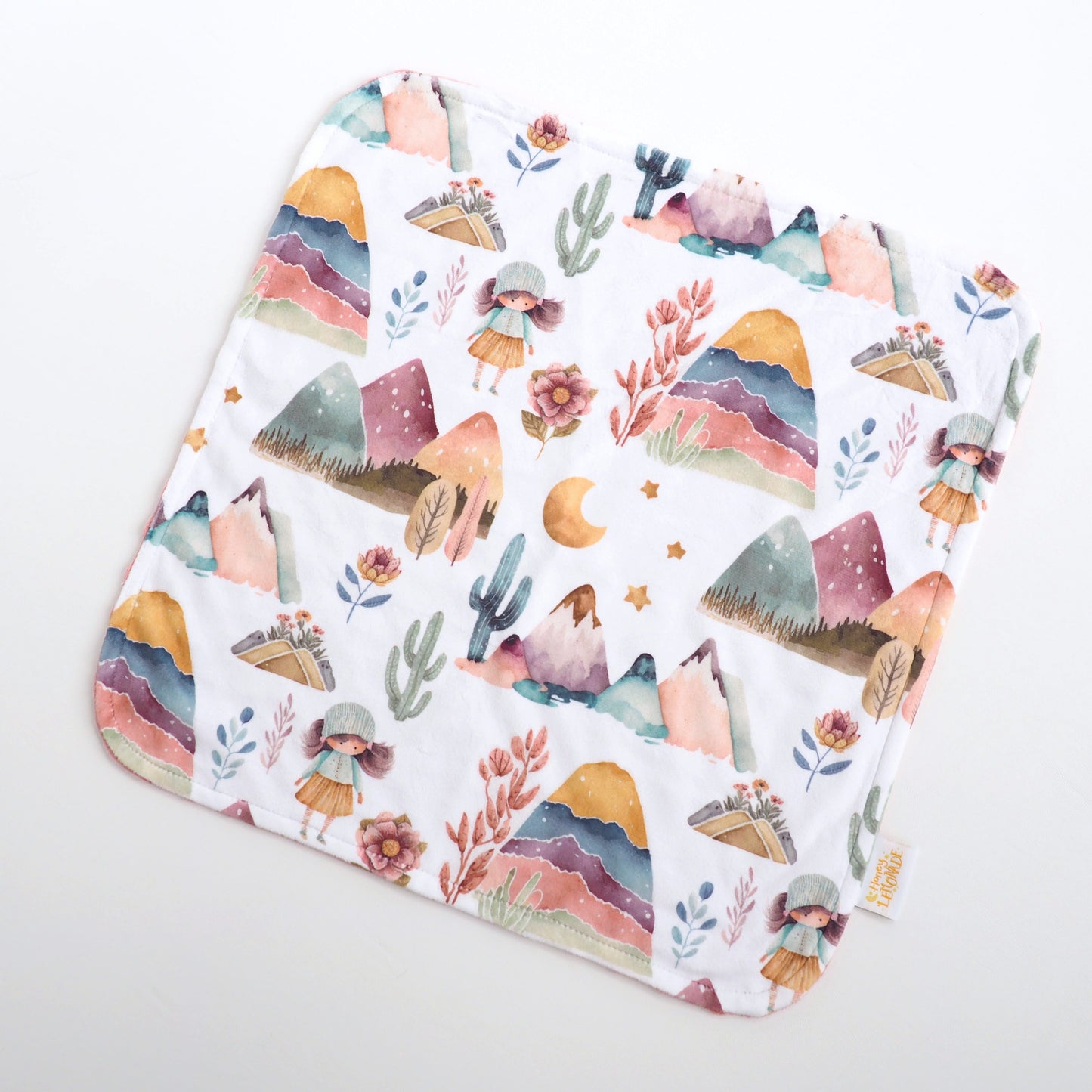 Mini Minks Toddler Blankets for Sweet Dreams and Travel Honey Lemonade