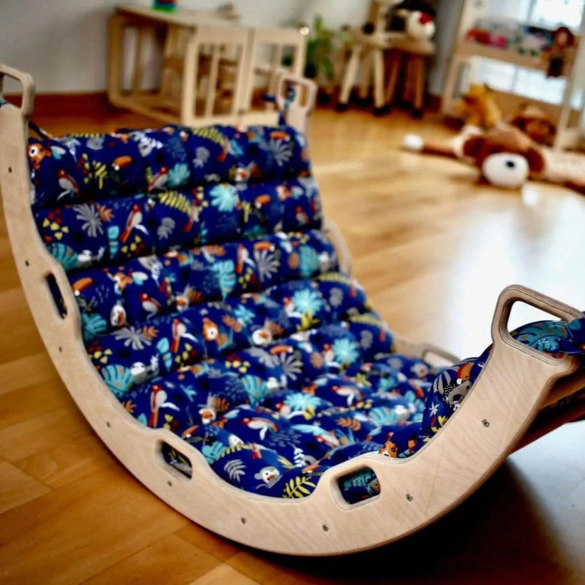 Kidodido Montessori Climber Set Arch Rocker Ramp And Toddler Pillow - Everetts Place Boutique -