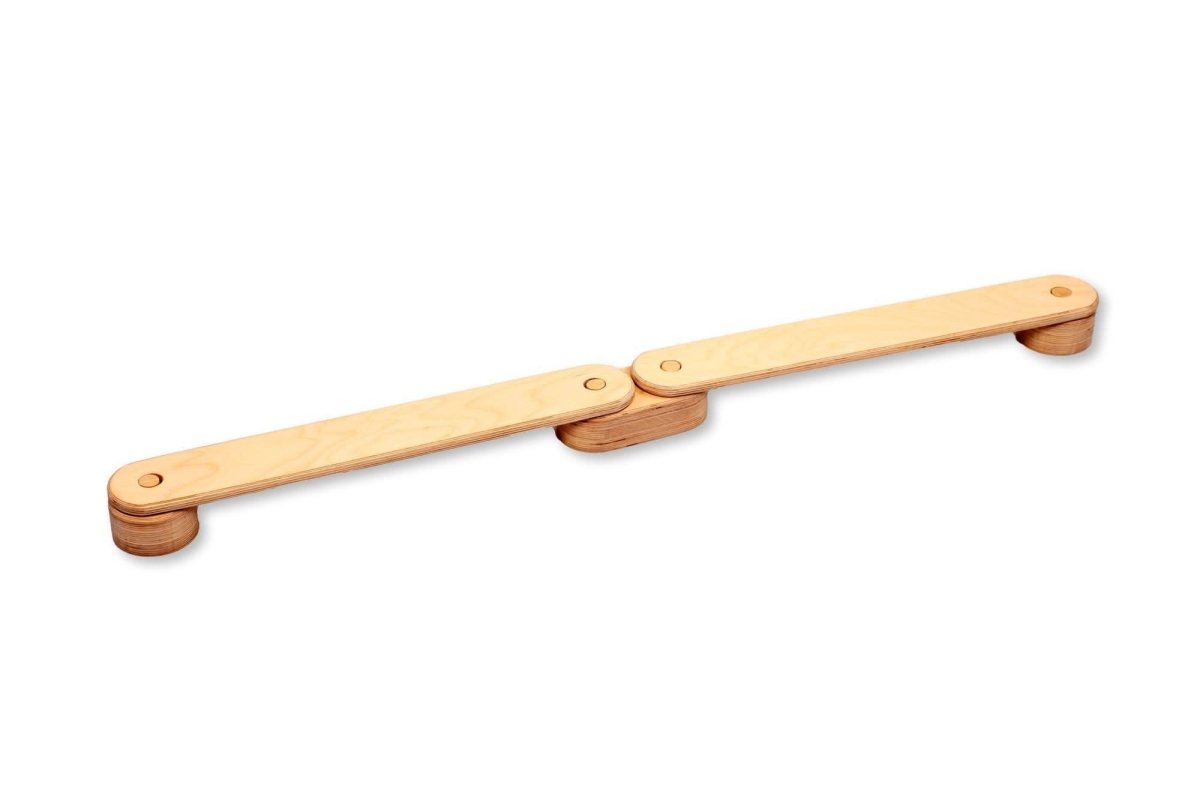 Kidodido Montessori Wooden Balance Beam Set Toddler Gift Birch Wood - Everetts Place Boutique -