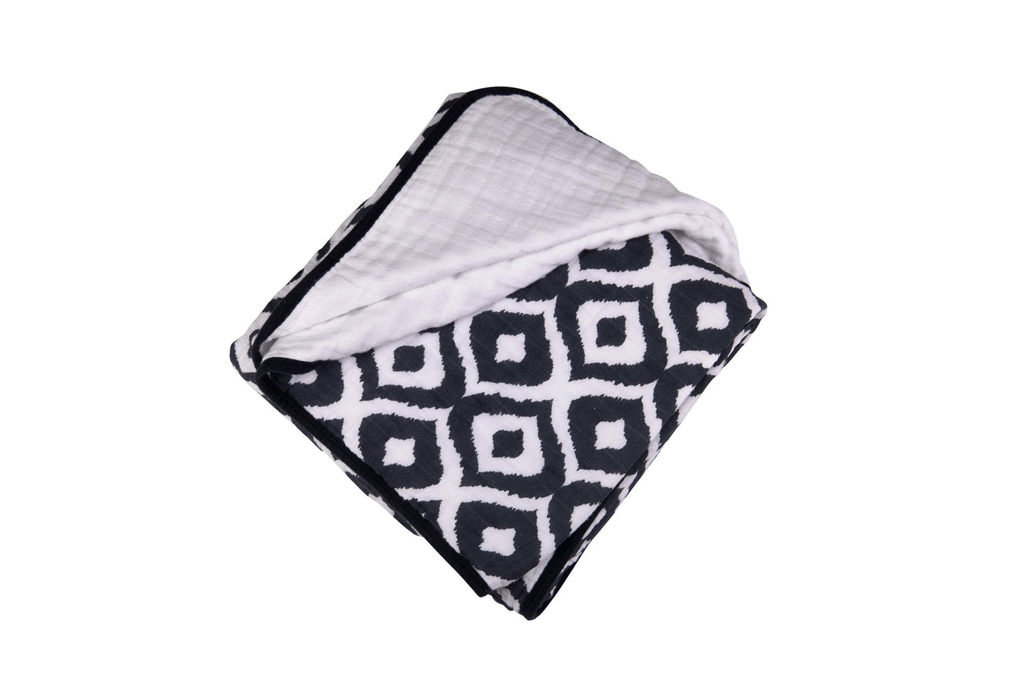 Moroccan Blue Cotton Muslin Newcastle Blanket for Kids Newcastle Classics