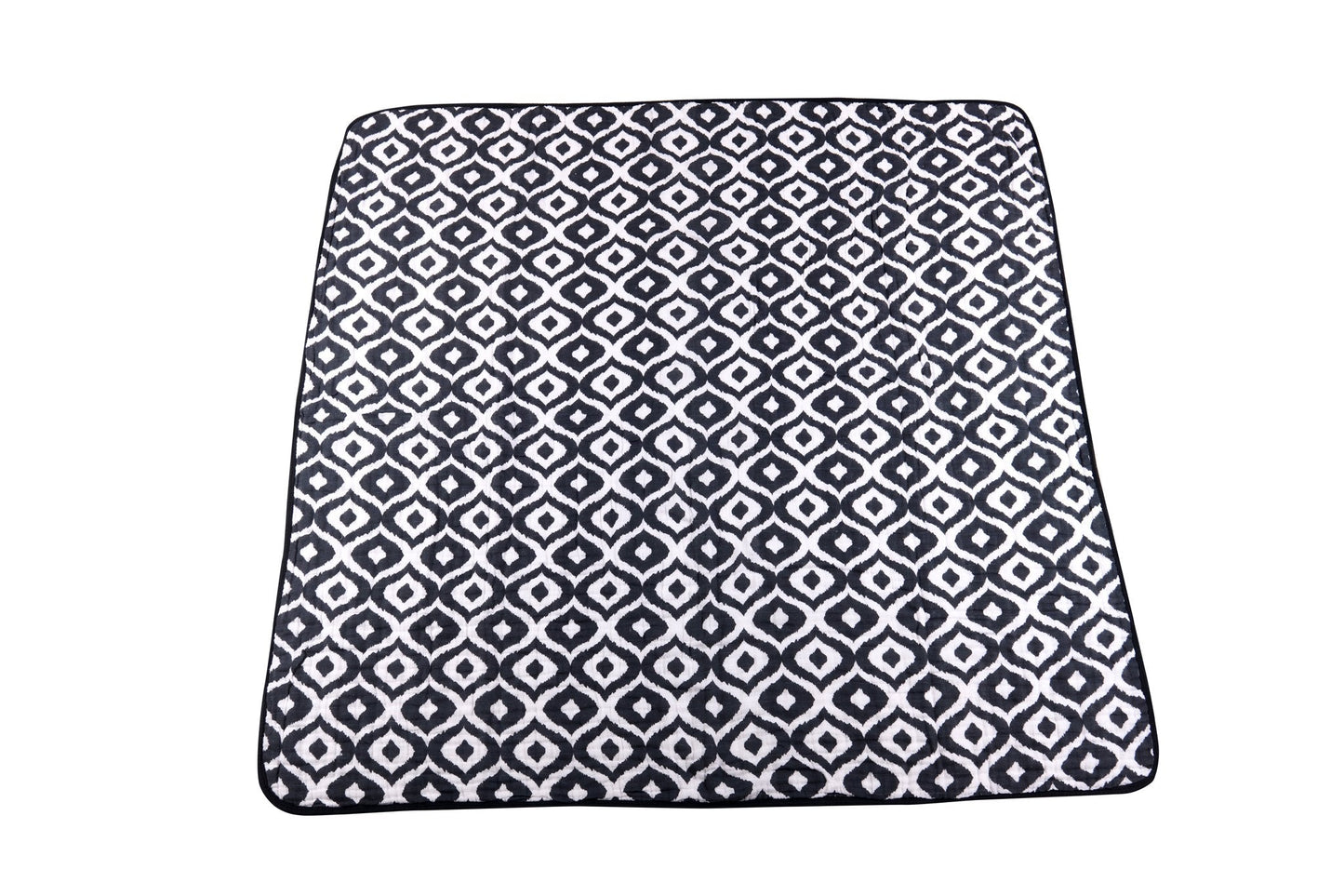 Moroccan Blue Cotton Muslin Newcastle Blanket for Kids Newcastle Classics