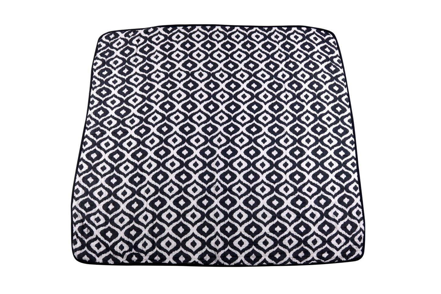 Morrocan Blue And Flower Child Cotton Muslin Newcastle Blanket Newcastle Classics