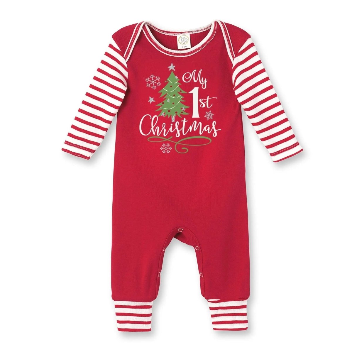 Tesa Babe My First Christmas Romper Baby Outfit 100 Cotton Soft - Everetts Place Boutique -