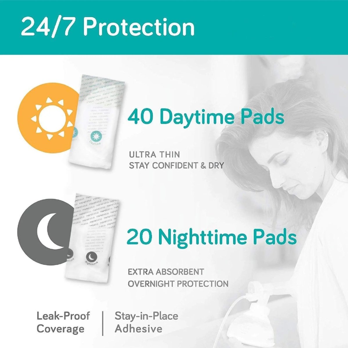 Day & Night Nursing Pads Nanobébé