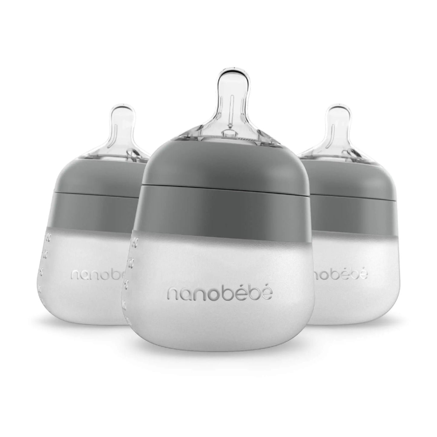 5oz Flexy Silicone Baby Bottle Nanobébé