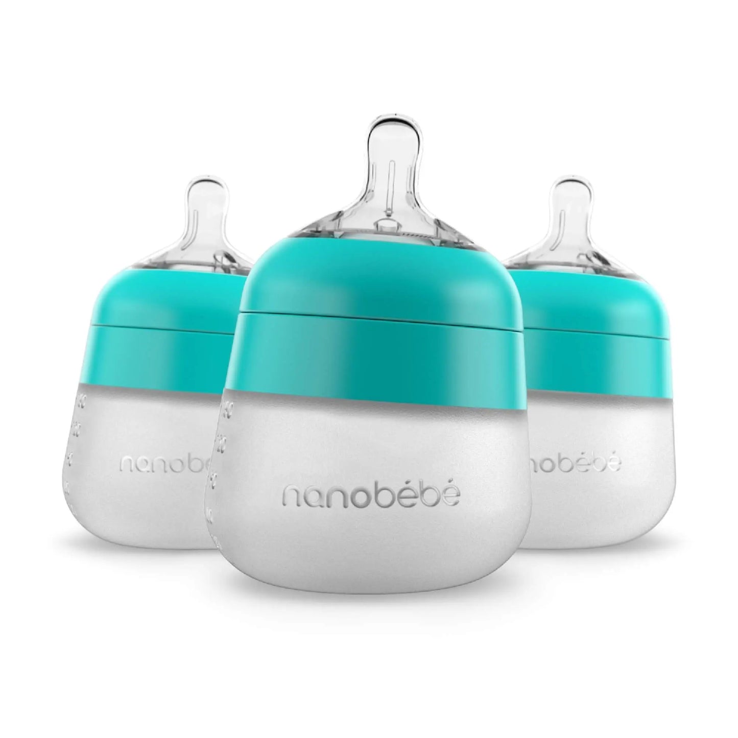 5oz Flexy Silicone Baby Bottle Nanobébé