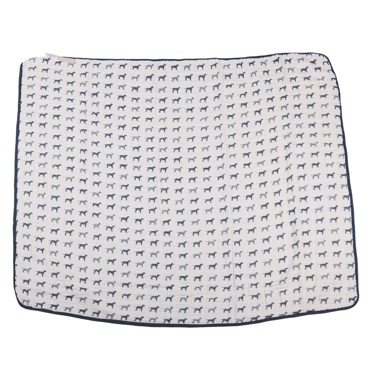 Newcastle Classics Fire Truck and Dalmatian Cotton Blanket 47 x 47 Inches Newcastle Classics