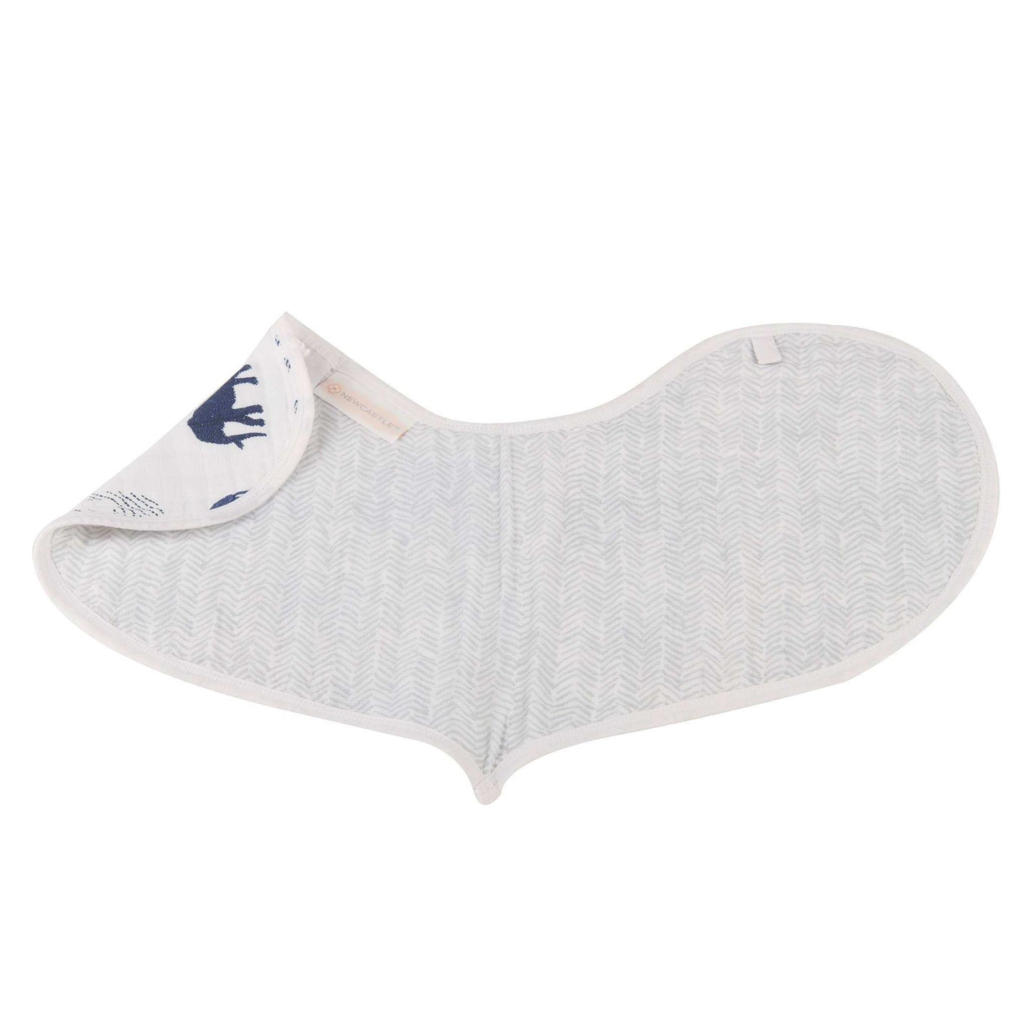 Newcastle Classics In The Wild Elephant Burp Cloth Set Of 2 Newcastle Classics