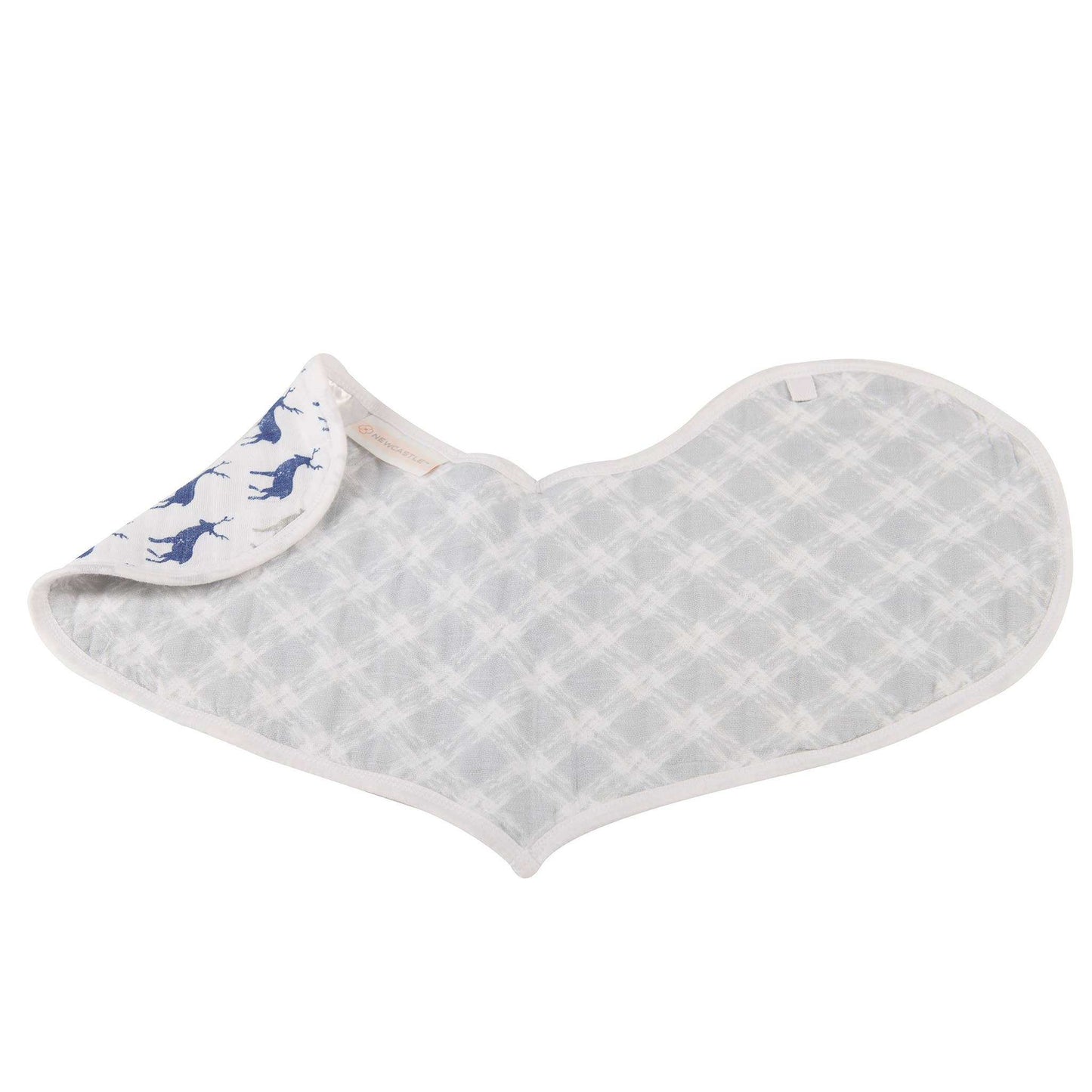 Newcastle Classics In The Wild Elephant Burp Cloth Set Of 2 Newcastle Classics