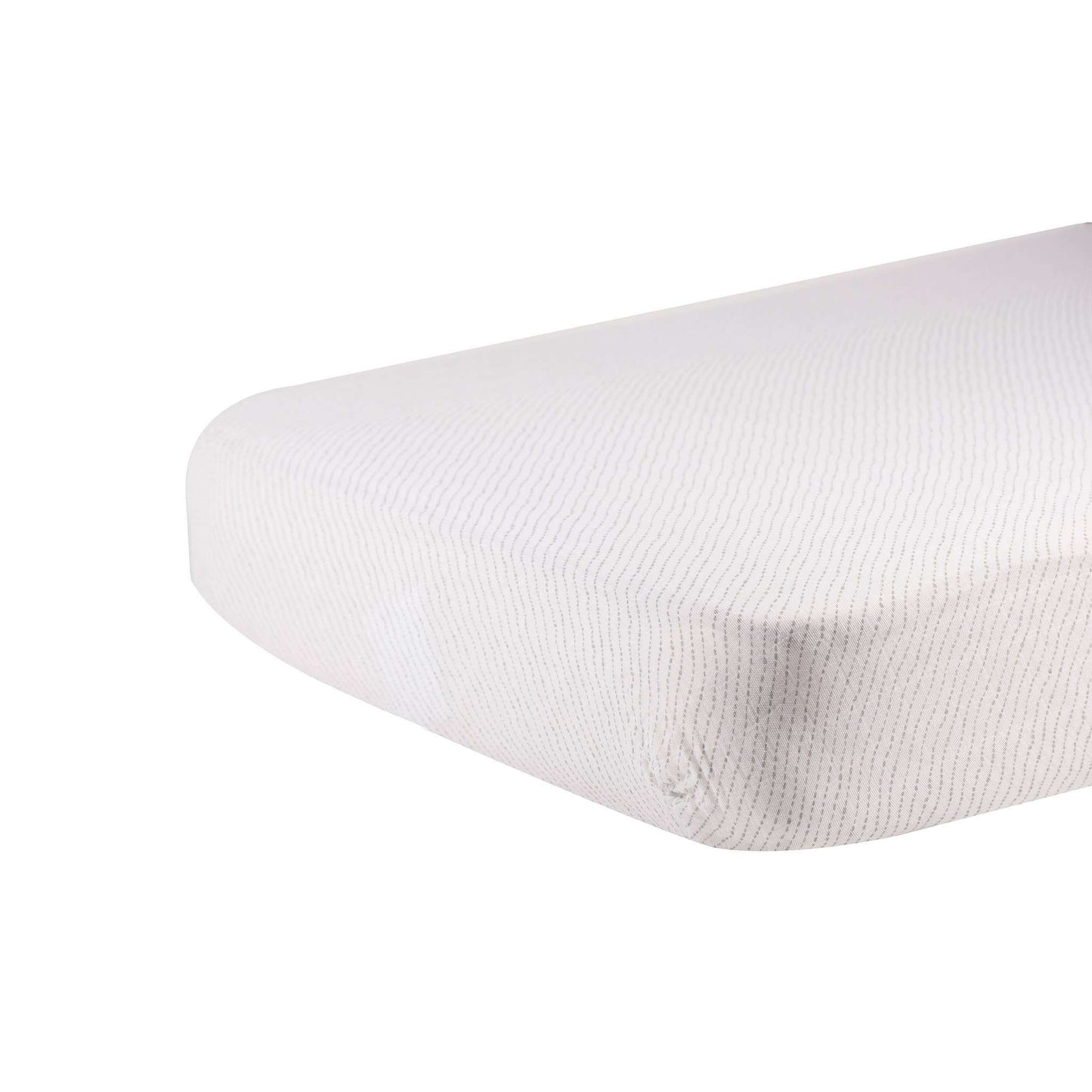 Newcastle Classics Spotted Wave Crib Sheet 100 Percent Natural Cotton Muslin 28x52 Inches Newcastle Classics