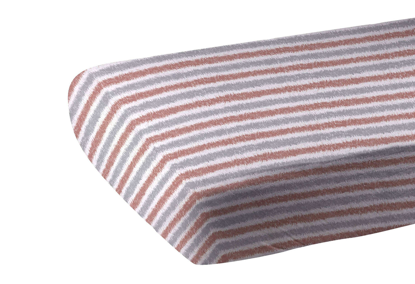 Newcastle Classics Western Stripe Crib Sheet 100 Percent Natural Cotton Muslin 28x52 Inches Newcastle Classics