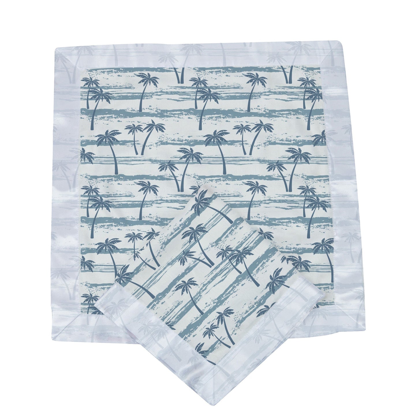 Ocean Palm Trees Bamboo Newcastle Blankie Security Blanket Newcastle Classics