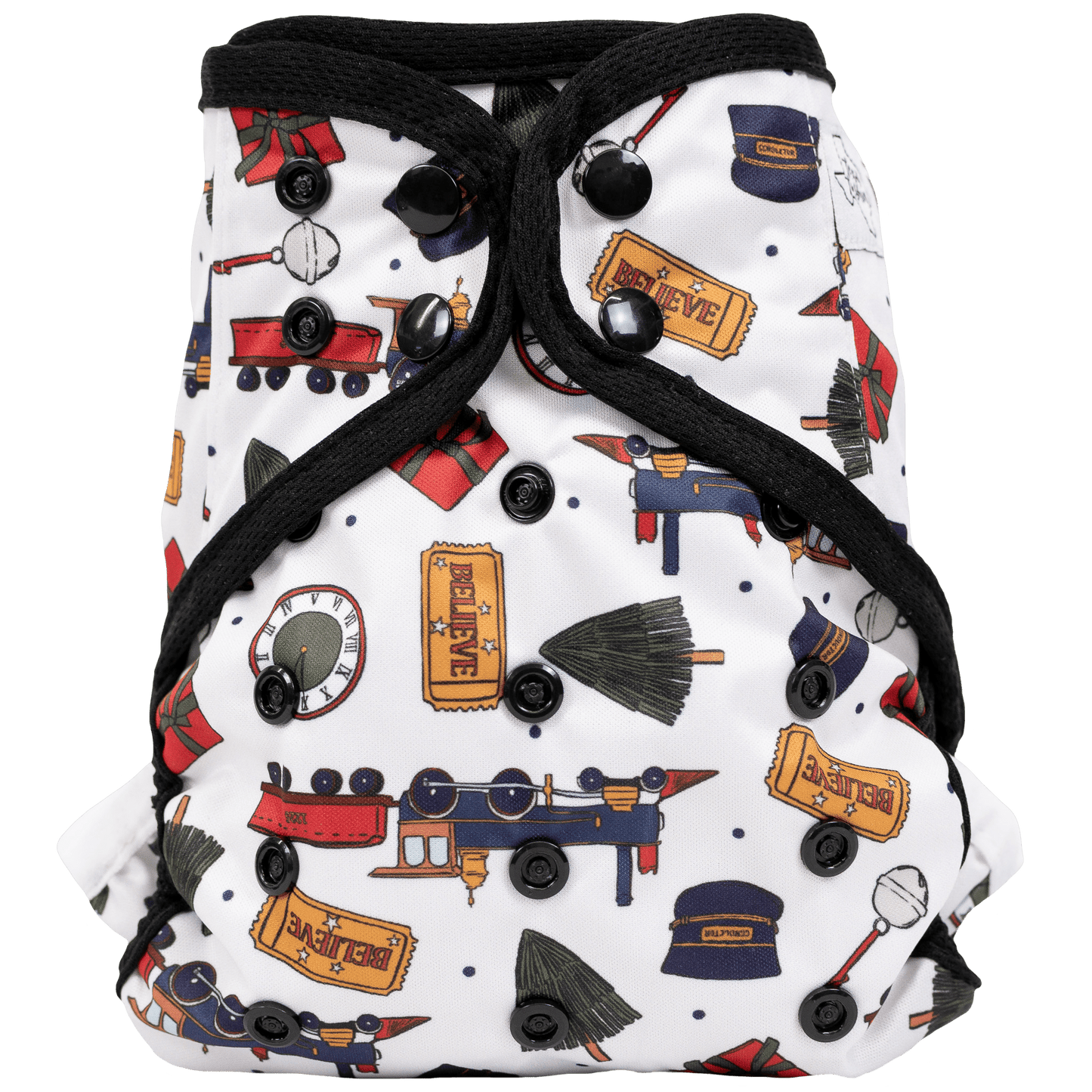 One Size Cover Cloth Diaper Adjustable Fit for Babies 8 to 40 Pounds Texas Tushies