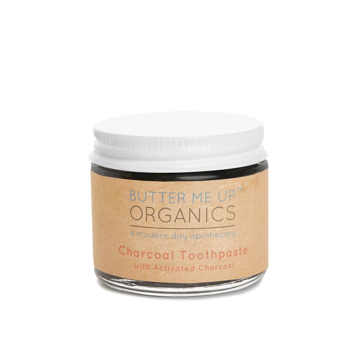 Organic Activated Charcoal Whitening Toothpaste Natural Black Toothpaste Butter Me Up Organics