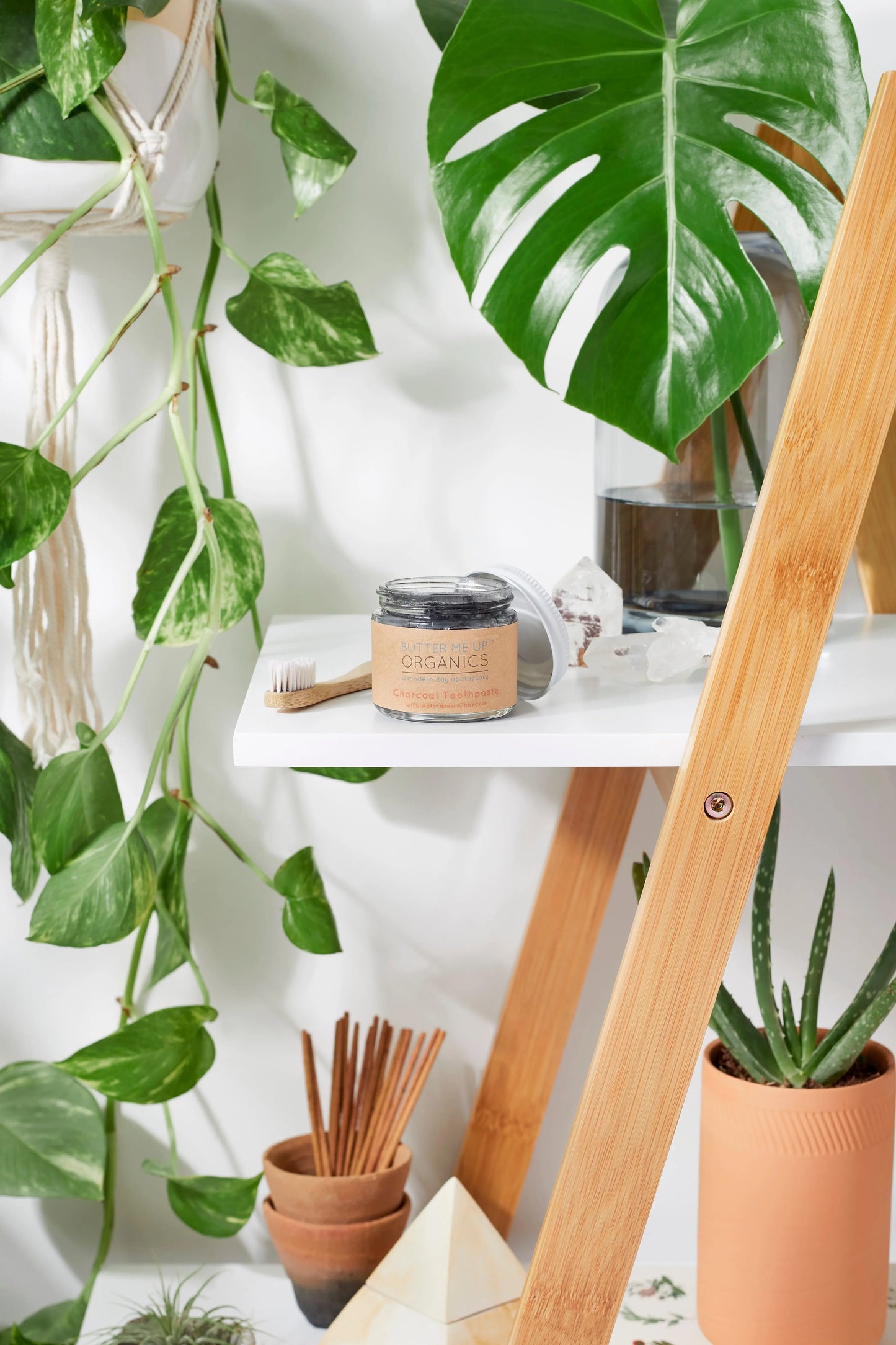 Organic Activated Charcoal Whitening Toothpaste Natural Black Toothpaste Butter Me Up Organics