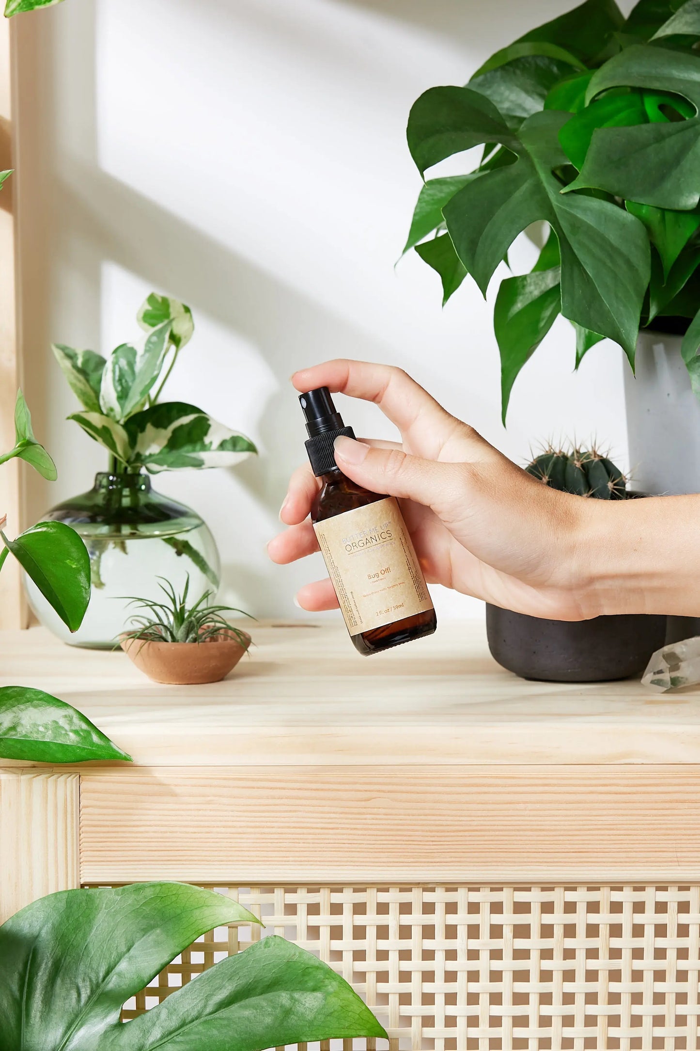 Organic Bug Spray Natural Mosquito and Insect Repellent Butter Me Up Organics
