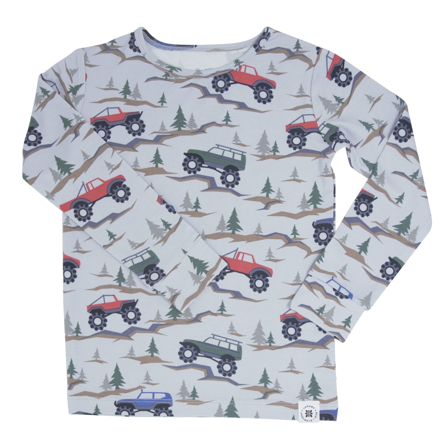 Over the River Big Kid Pajama Cozy Sleepwear Sweet Bamboo Sweet Bamboo Everetts Place: Online Boutique