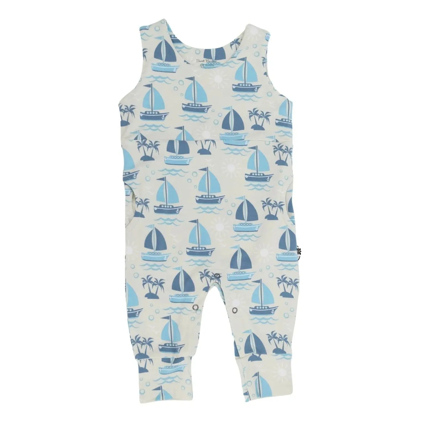 Summer Sleeveless Overall for Kids Comfortable and Stylish Wardrobe Essential Sweet Bamboo