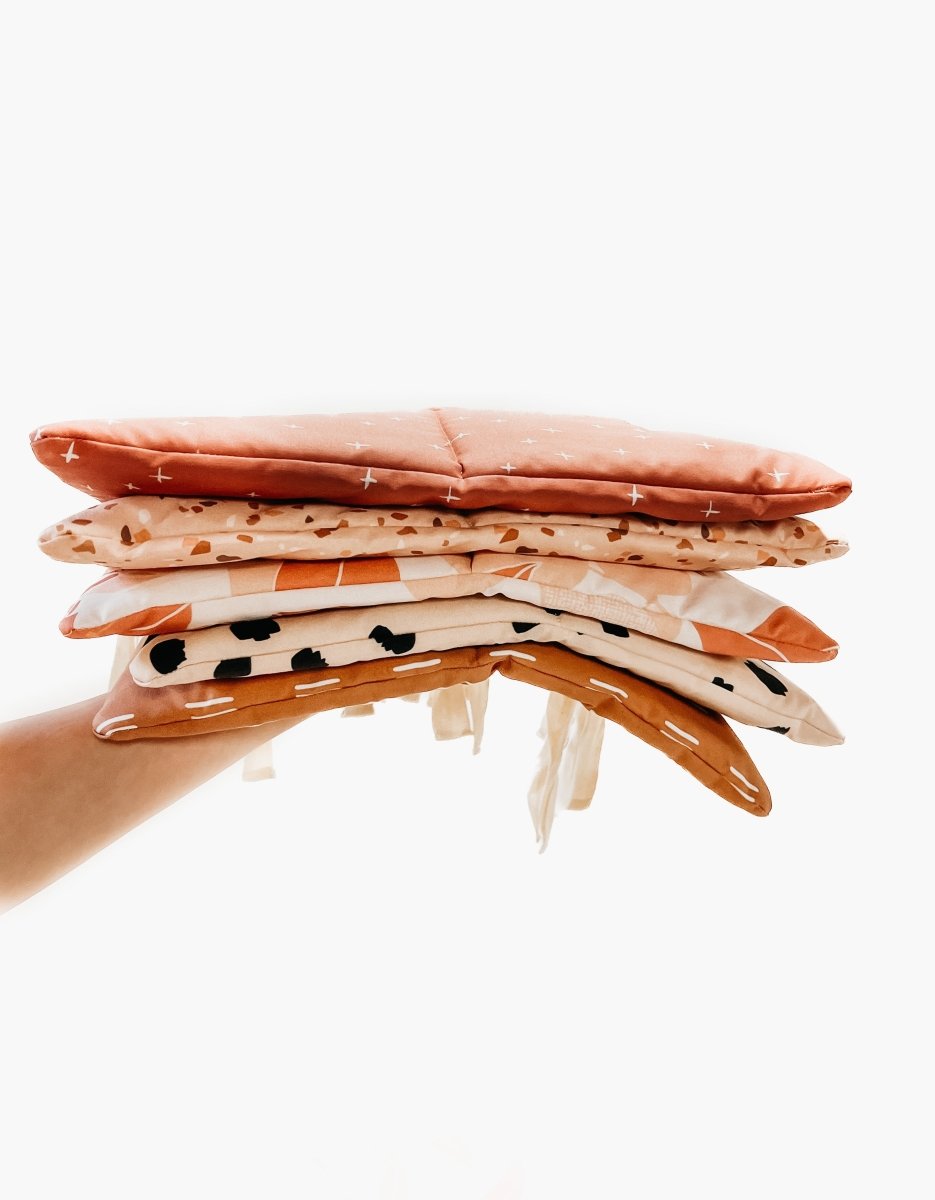 Little Mae & Co Pebble Crib Organizer Two Deep Pockets Cotton Straps - Everetts Place Boutique -