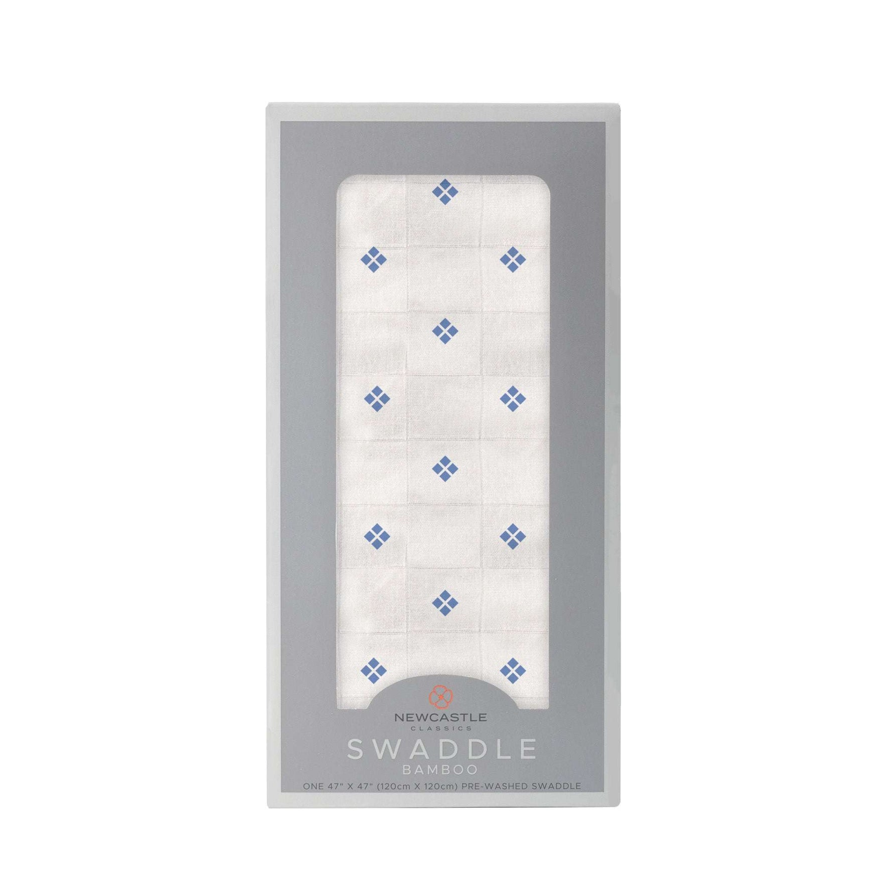 Newcastle Classics Bamboo Muslin Swaddle Blanket with Polka Dots for Newborns and Infants - Baby & Toddler > Swaddling & Receiving Blankets > Swaddling Blankets Bamboo Swaddle